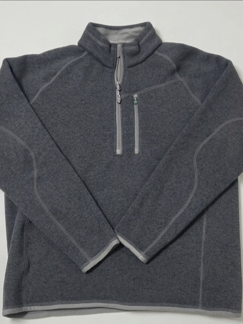 Men's Arborwear Quarter-Zip Fleece Pullover - Gray